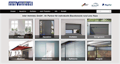 Desktop Screenshot of intervertrieb.de